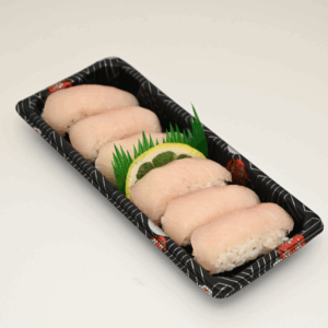 Kingfish nigiri bento