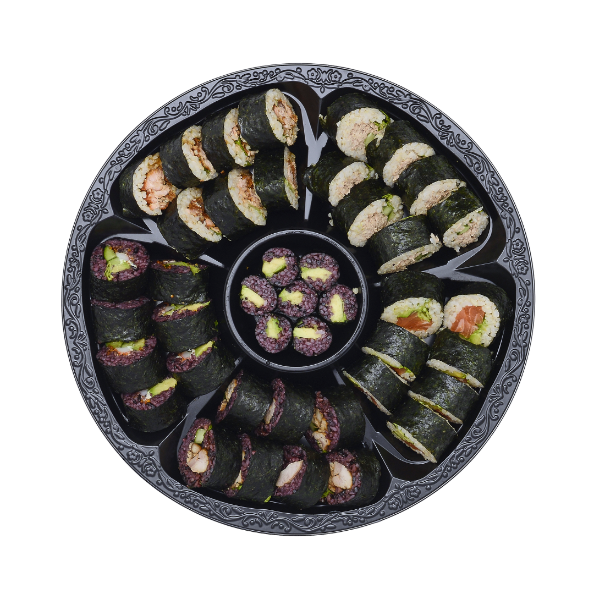 Healthy rice platter