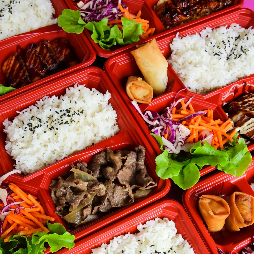 Hot food bento
