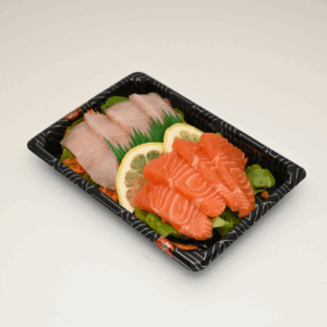 Salmon & kingfish sashimi